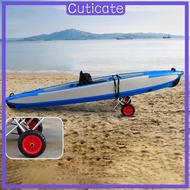 [CUTICATE] Foldable Kayak Cart Kayak Kayak Trailer Kayak Trolley 10inch Wheel Kayak Carrier Trolley 