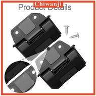 [Chiwanji] 2x Cooler Replacement Hinge Accessory with Mounting Screws Black Stable for 72 Qt BMX