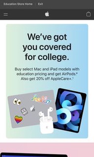 Apple back to school discount