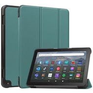 case Amazon Fire HD 8 2024 Case 14th Gen Magnetic Fold Leather Stand Tablet Shell  For Fire HD 8 Plu