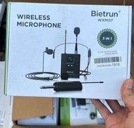 Bietrum WXM07 UHF Wireless Microphone Headset System 3 In 1