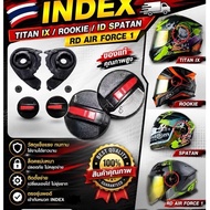 Helmet Ear Parts INDEX TITAN IX /Roorie/ ID SPATAN /RD AIR FORCE 1 ️️