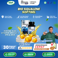 Bio Squalene Softgel Original Minyak Hati Ikan Hiu 100% Asli sudah BPOM & HALAL