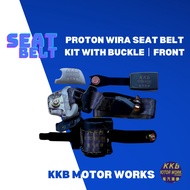 Proton Wira Seat Belt Wira Kit Front (1 Set / 1 Side) with Buckle Spare Part Wira