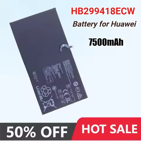 7500mAh HB299418ECW Replacement Battery for Huawei MediaPad M5 CMR-W19 CMR-W09 CMR-AL09 BAH2-W09 BAH