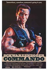 Commando Movie POSTER 7 x  Arnold Schwarzenegger Rae Dawn Chong A MADE IN THE USA