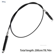 สายเกียร์รถแบบ DIY สายเคเบิลต่อกับคาร์บูเรเตอร์การเปลี่ยนระยะการส่งไปข้างหน้าและสายแปลงกลับเหมาะสำหร