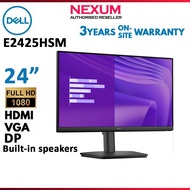 New DELL E2425HSM 24" DisplayPort/HDMI Dual Built In Speaker Adjustable Stand Monitor 3 YEARS WARRAN