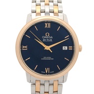 【二手】歐米茄 (Omega) OMEGA De Ville Prestige 424.20.37.20.03.002 藍色 K18PG（玫瑰金）不鏽鋼 De Ville Prestige 男士腕錶（