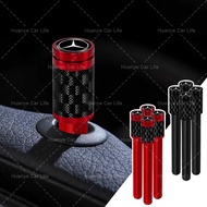 1/4pcs Carbon Fiber Car Door Lock Anti-rust Pin Car Door Lock Cover for Mercedes AMG W204 W205 W206 
