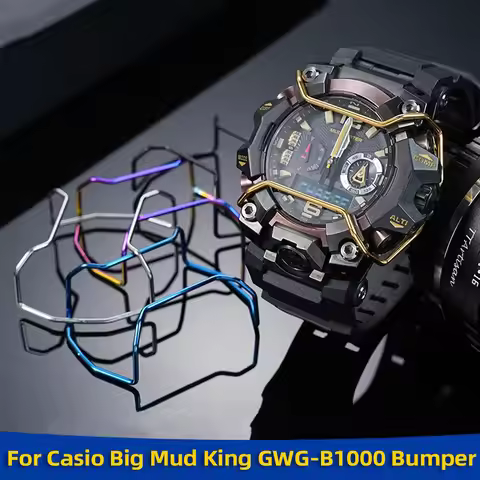 GWG B1000 Metal Bumper watch parts For Casio GWG-B1000 GWG-1000 Solid stainless steel protective bar