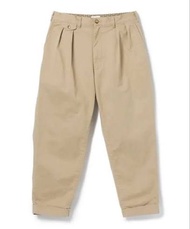 BEAMS plus XL 卡其色休閒褲