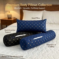Ergonomic Bolster Pillow– Perfect for Side Sleepers &Pregnancy Support High Quality Body Long Pillow