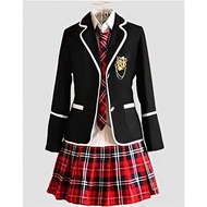 Day 6 British Academy JK Korean Version Long-Sleeved School Uniform JK Uniform Junior High School St