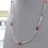 18K金 赤珊瑚項鍊 LUXU 紅珊瑚 日本製造 日本品牌