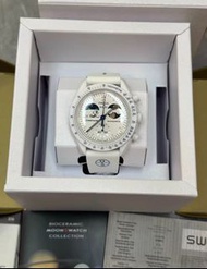 現貨現發 OMEGA+x 斯沃琪 Swatch+x+史努比联名 MoonSwatch冷月限定款