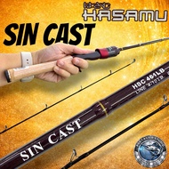 2025 HASAMU SIN CAST SINGLE HAND CASTING ROD BAITCASTING FIHISNH ROD RANDUK GUNCAST TANTO LUNASTICK 