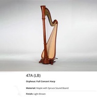 特惠價代購日本豎琴 Aoyama Pedal Harp 一手豎琴 二手豎琴 40 弦豎琴 40 strings (Orpheus 47A(LB))