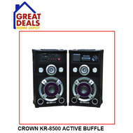 GREAT DEALS CROWN KR-8500 2-CHANNELL ACTIVE BAFFLE SPEAKER