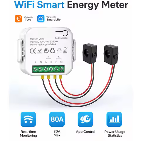 EU Smart Plug WiFi Socket power energy meter 10A/16A Power Monitor Wattmeter Timing Function watt me
