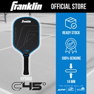 Franklin C45 Hybrid Carbon Fiber Pickleball Paddle - Blue (14mm)
