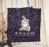Coach Canvas Tote Bag