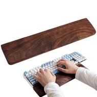 Wooden Keyboard Wrist Rest Wood Pad Wrist Rest Support Wood Pad Wrist Rest Non-Slip Rest Pad Wrist