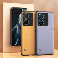 Luxury PU Leather Case For Vivo T1 5G T1Pro Casing Business Silicone Matte Phone Case For VivoT1 Y33