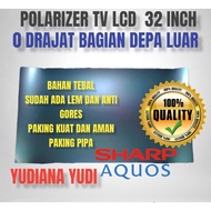 POLARIS POLARIZER TV LCD SHARP AQUOS 32INCH 0 DEGREE OUTSIDE (FRONT) SHARP 32 INCH TV