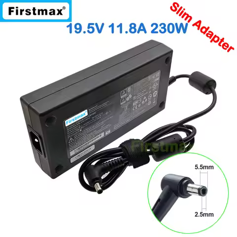 AC Adapter 19.5V 11.8A 230W Laptop Gaming Charger for Gigabyte Aero 15 Classic SA WA XA YA 16 YE XE 
