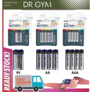 DR GYM 1.5V Heavy Duty Battery 9V / AA / AAA