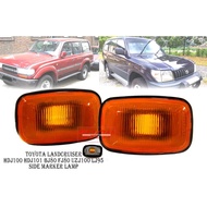 Toyota Landcruiser Land Cruiser HDJ100 HDJ101 BJ80 FJ80 UZJ100 LJ95 Fender Lamp Side Marker Light Si