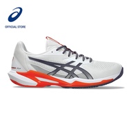 ASICS Men SOLUTION SPEED FF 3 Tennis Shoes in White/Greyish Purple