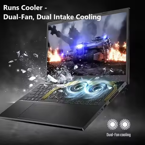 Gaming Laptop 15.6 FHD 144Hz Intel Core i5-13420H NVIDIA GeForce RTX 4050 8GB DDR5 512GB SSD WiFi 6 