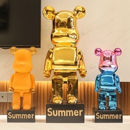 High-end 35cm Bearbrick Bear Statue Model