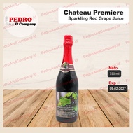 Chateau premiere minum jus anggur carbonate 750 ml - jus karbonasi