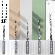 Single Flute Endmill 1F Spiral (1 Tooth) Size 1.5mm-6.0 mm*3.175 (1/8) Sizes Are Available In Many S