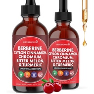 Small Ceylon and Cinnamon Liquid Supplement+Bitter Gourd Extract, Glucose, Bitter Ginseng, Chromium,