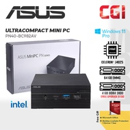 Asus Mini PC PN40-BC982AV Celeron J4025/4GB RAM(8GB FREE UPGRADE)/64GB eMMC/W11Pro/3Y Warranty with Office