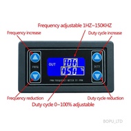 Adjustable 1Hz-150Khz Signal Generator Module 5V PWM Pulse Frequency Function Generator with LCD Dis
