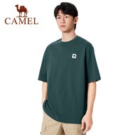 CAMEL Men's T-shirt Men's Cool Breathable Elastic Loose Short Sleeve Top