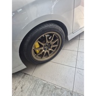 Tayar Spare 17 inch pcd 5x100 sesuai utk rotor 330mm brembo