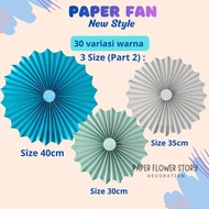 Paper Fan Paper Fan decoration backdrop photo booth greeting board wall decoration birthday decorati