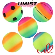 UMISTYDREAMC9 Rainbow Beach ball, Matches Training Sports Children Soccer Ball, Fillers Volleyball O