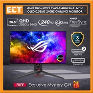 Asus ROG Swift PG27AQDM 26.5" QHD (2560 x 1440) OLED 0.03ms 240Hz Gaming Monitor (2 x HDMI,DP)