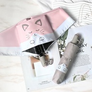 全新造型【防曬輕收貓掌自動傘】雨傘 晴雨傘 防曬