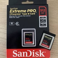 Sandisk CF express card