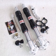 Shock Depan NMAX Upside Down RPD Black / Hitam Front Shockbreaker