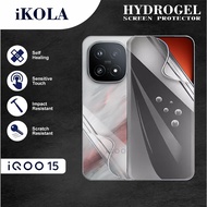 LAYAR Anti-Scratch Hydrogel For IQOO 15 Hydrogel SCREEN Protector Film - ANTI SPY, FULL SCREEN, IQOO