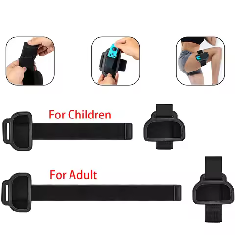 Leg Strap for Switch Sports Play Soccer, for JoyCons Switch OLED Model Controller Game Accessories,A